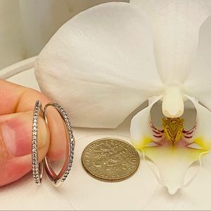 Pandora small oval earrings